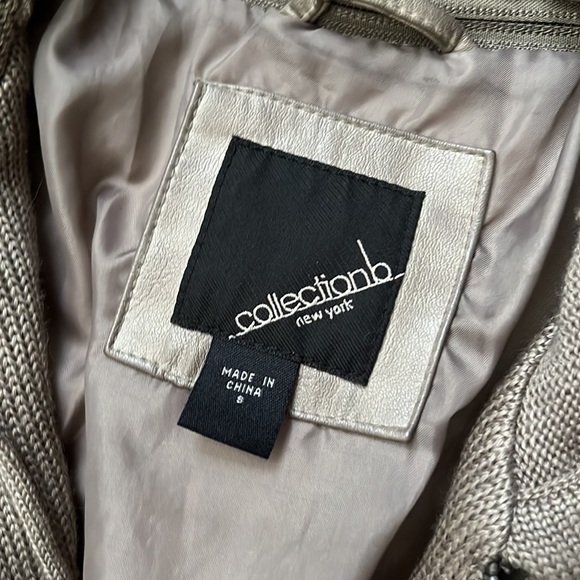 Faux leather jacket - Picture 3 of 7